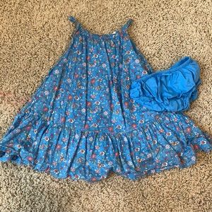 Baby gap 12-18 months toddler blue dress